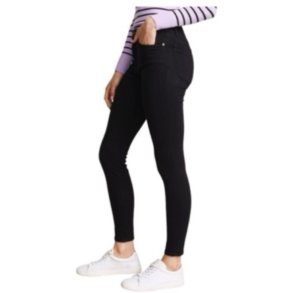 Frame Le High Skinny Black‎ Jeans In Film Noir